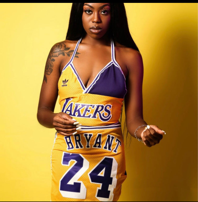 women's lakers outfit