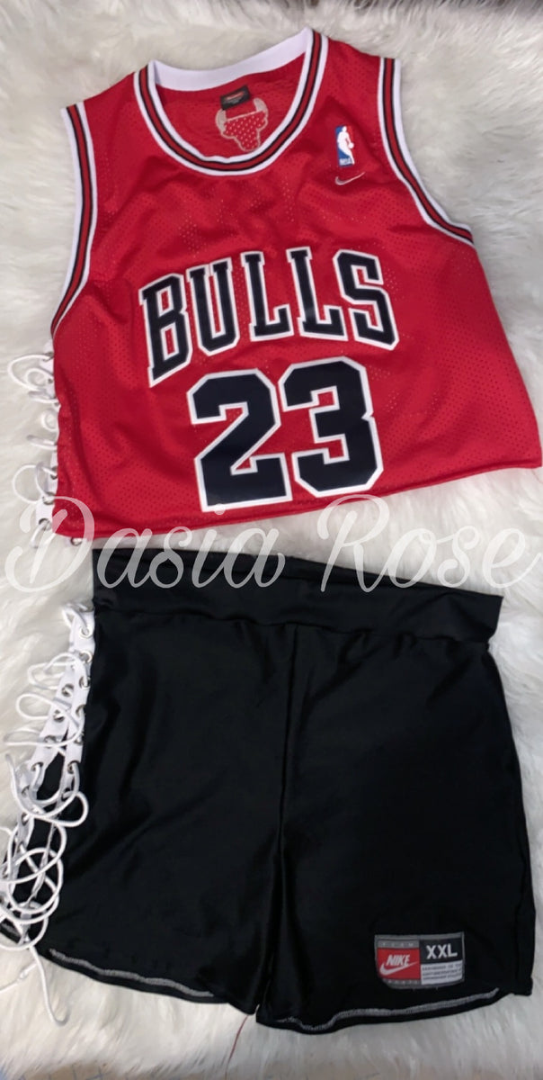 Sequin bulls jersey, bulls jersey, jersey dress – Dasia Rose